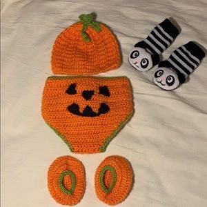 🎃 3 pc set baby Halloween costume 🎃 like new